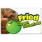 Signmission Fried Green Tomatoes Banner Concession Stand Food Truck Single Sided B-Fried Green Tomatoes19 - alternate 1